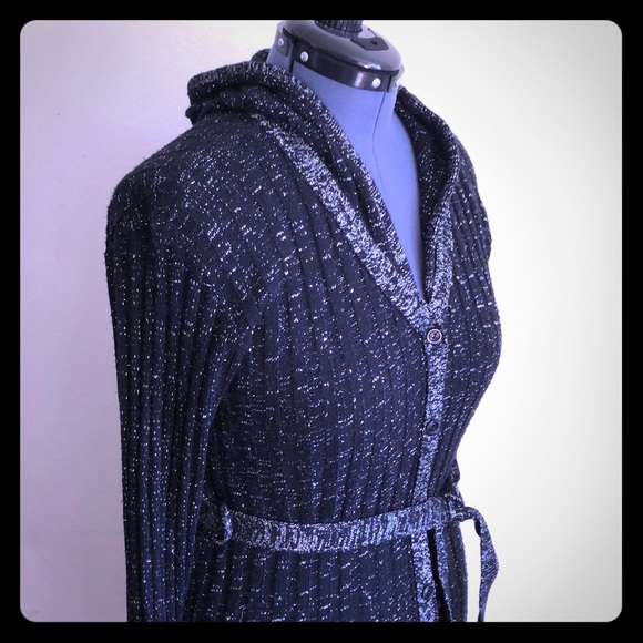 Sweaters - Sparkle sweater coat -M